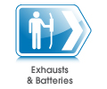 Exhausts & Batteries